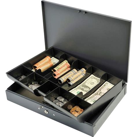 gray steel cash box|Amazon.com: Steel Cash Box.